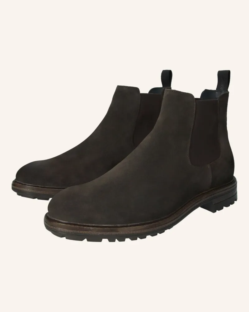 Blackstone Chelsea-Boots Dunkelbraun