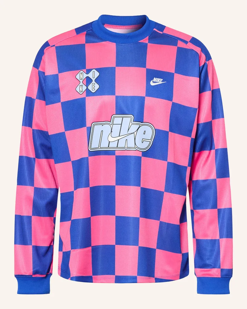 Nike Longsleeve Sportswear Club blau Blau
