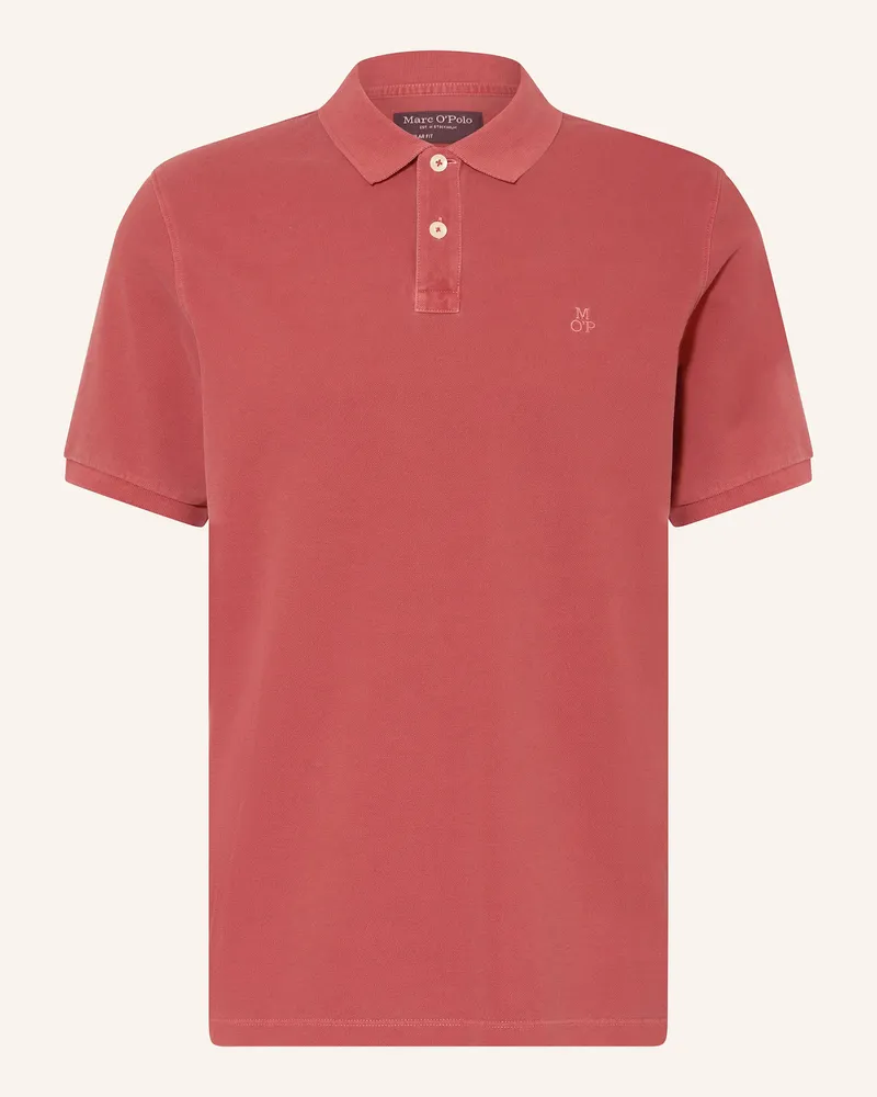 Marc O'Polo Piqué-Poloshirt rot Hellrot