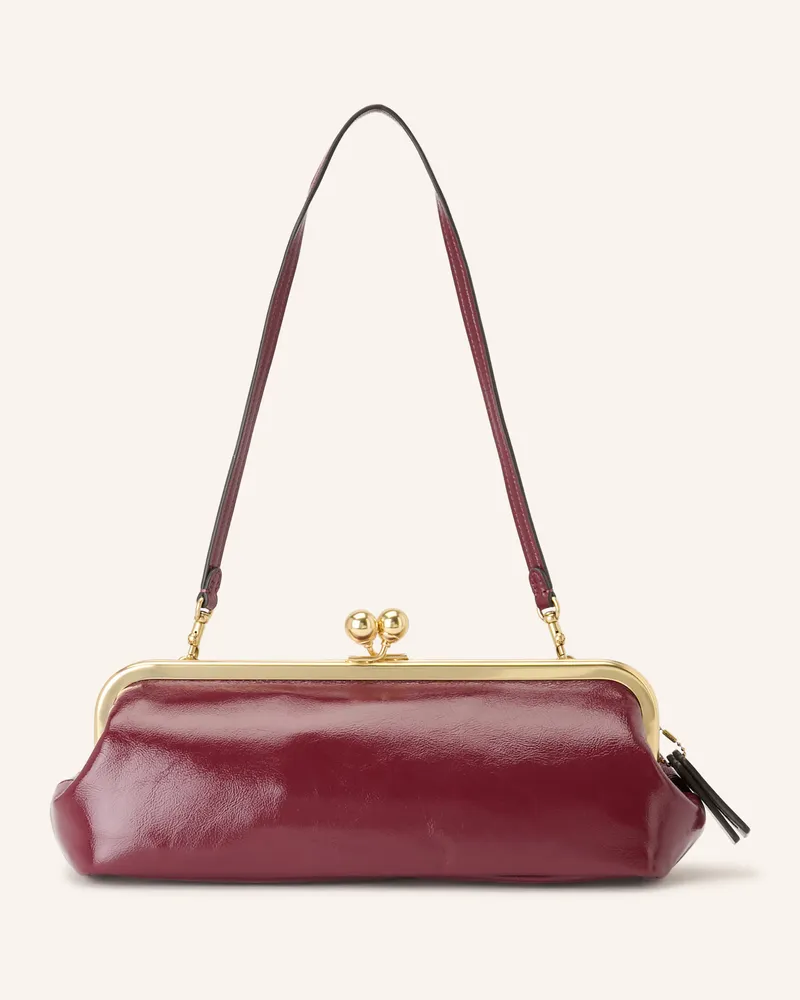 Coach Schultertasche rot Dunkelrot