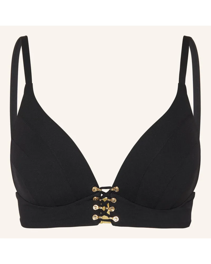 Maryan Mehlhorn Bralette-Bikini-Top BIONICS Schwarz