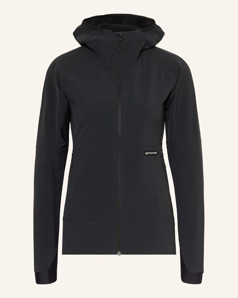 Ortovox Softshell-Jacke Venet schwarz Schwarz