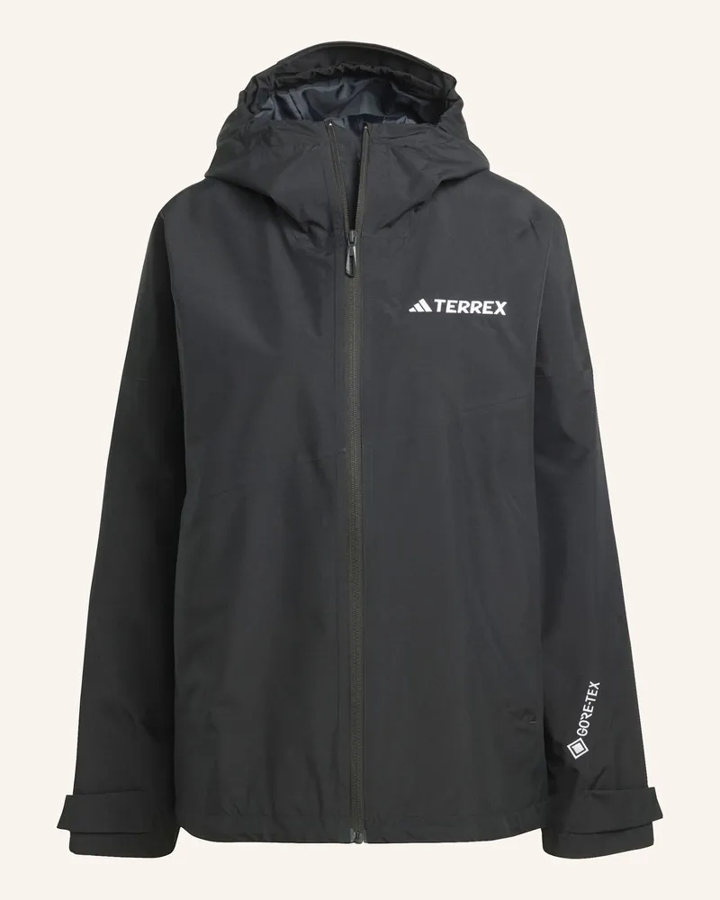 adidas Funktionsjacke Terrex Xperior 2layer Gore-Tex Performance schwarz Schwarz