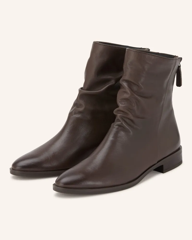 paul green Stiefeletten braun Dunkelbraun
