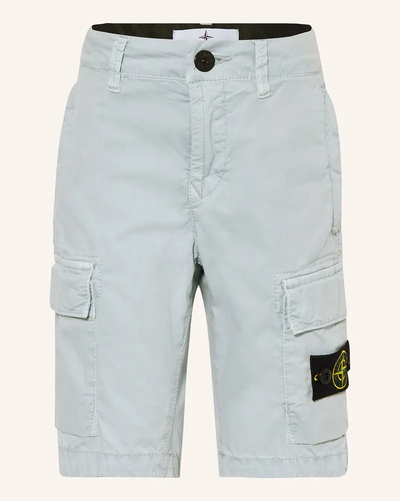 Stone Island Cargoshorts Hellblau