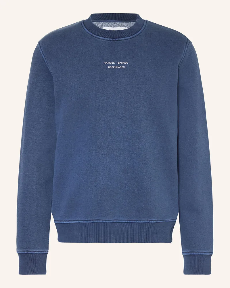 Samsøe & Samsøe Sweatshirt Samarcus blau Blau