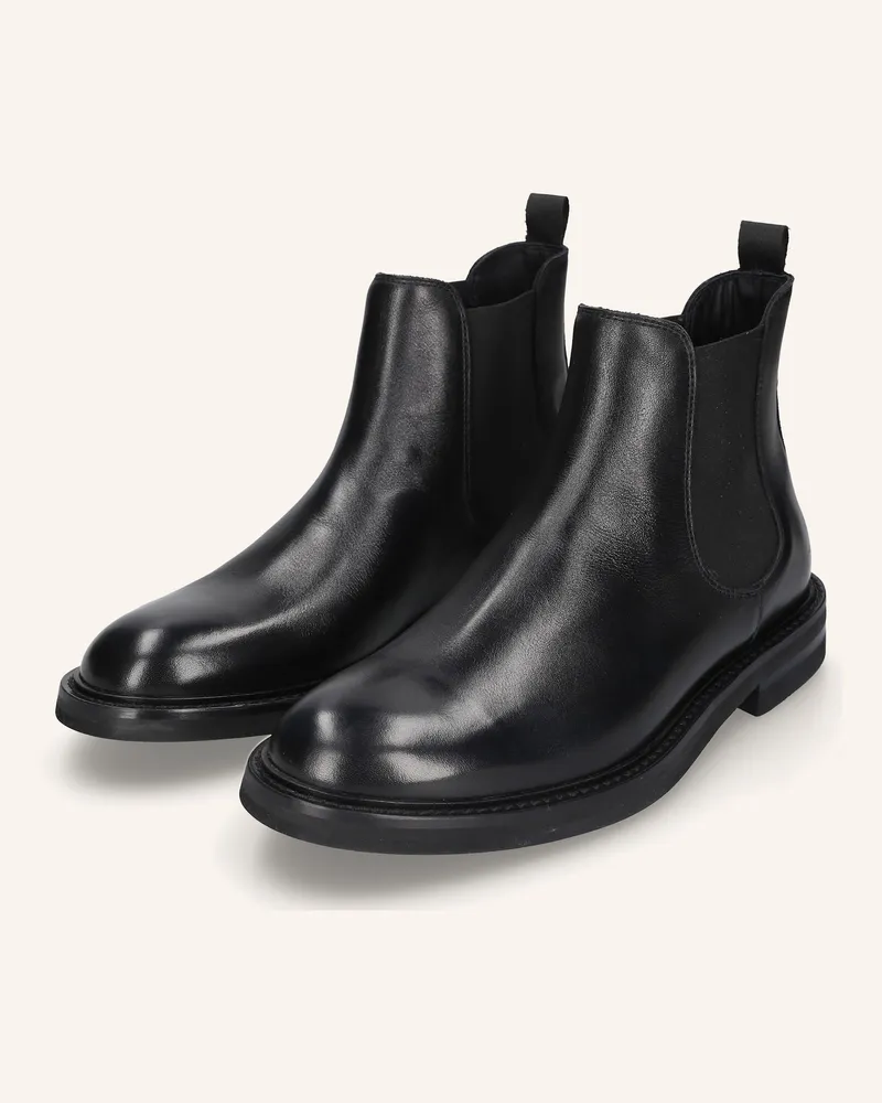 Heinrich Dinkelacker Chelsea Boots Florenz Chelsea Boot Bc schwarz Schwarz