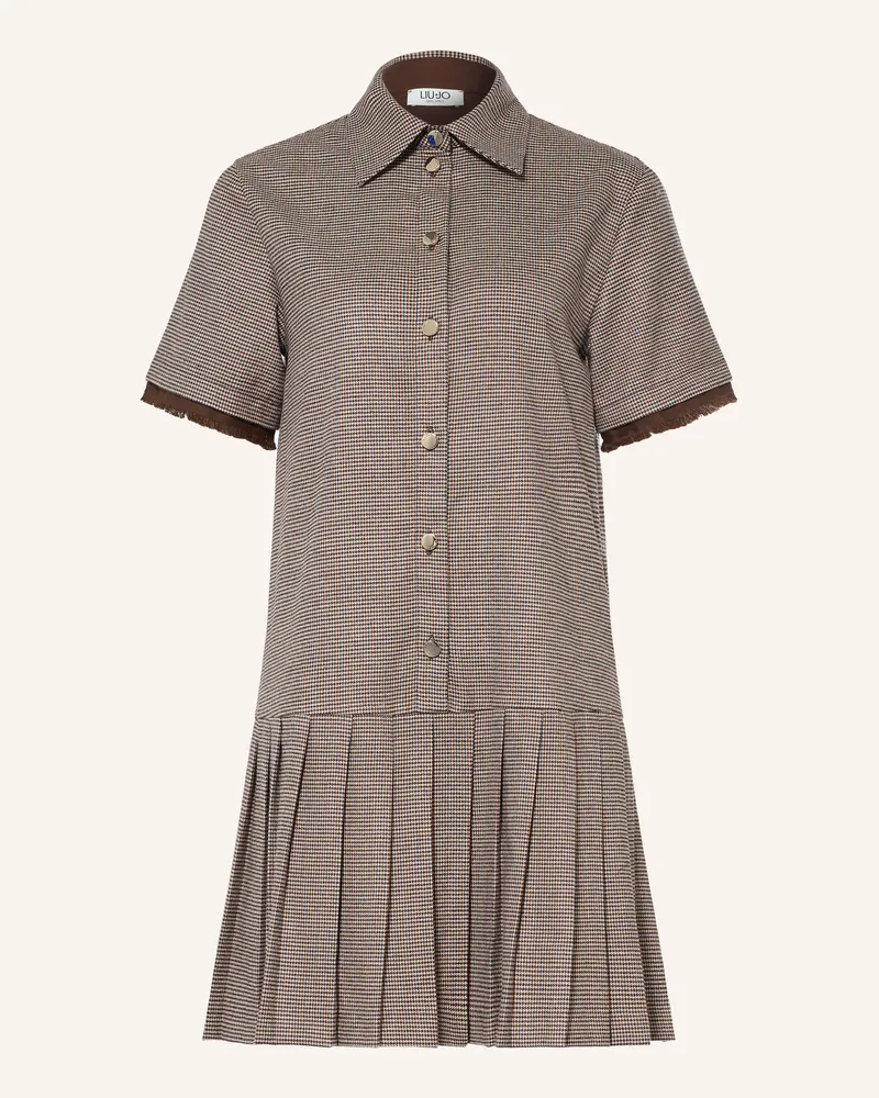 Liu Jo Hemdblusenkleid braun Braun