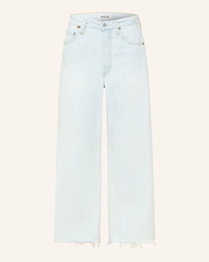 AGOLDE Jeans LOW CURVE JEANS CROPPED Flourish