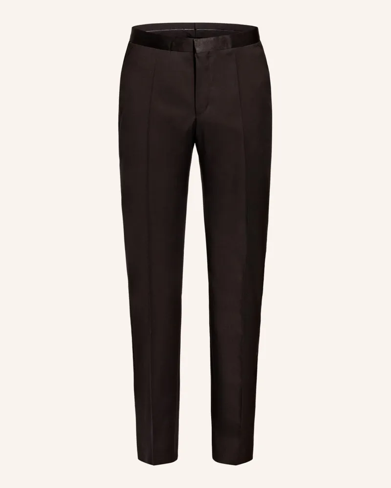 HUGO BOSS Smoking-Hose Ledan Regular Fit schwarz Schwarz
