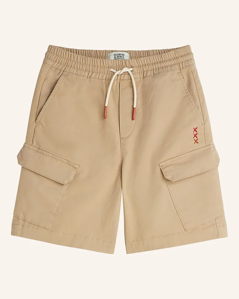 Scotch&Soda Cargoshorts beige Hellbraun