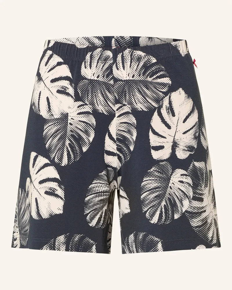 Short Stories Schlafshorts blau Dunkelblau