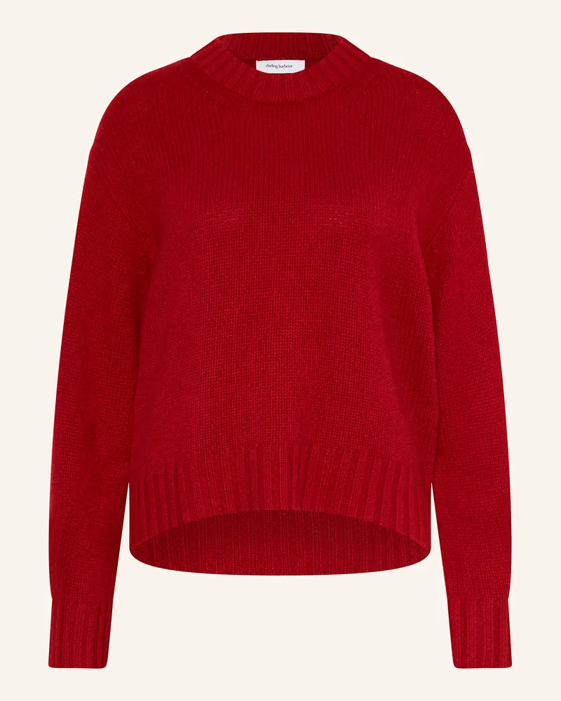 Darling Harbour Cashmere-Pullover Dunkelrot