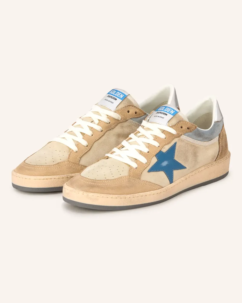 Golden Goose Sneaker Ball Star braun Grau