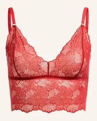 Ehrlich Textil Bustier CLASSY LACE BRALETTE TOP Rot