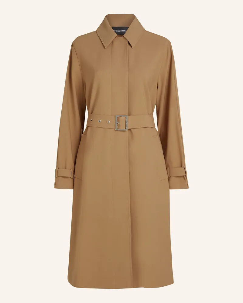 Karl Lagerfeld Mantel braun Braun