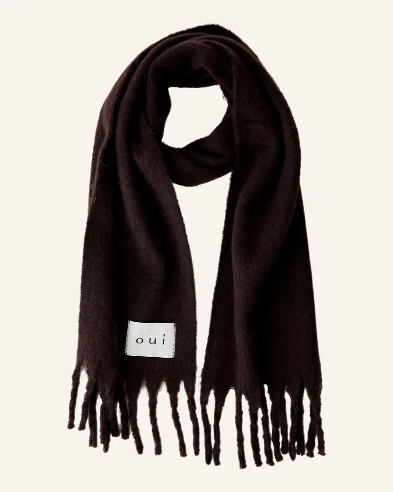 Oui  Oui Schal braun Braun