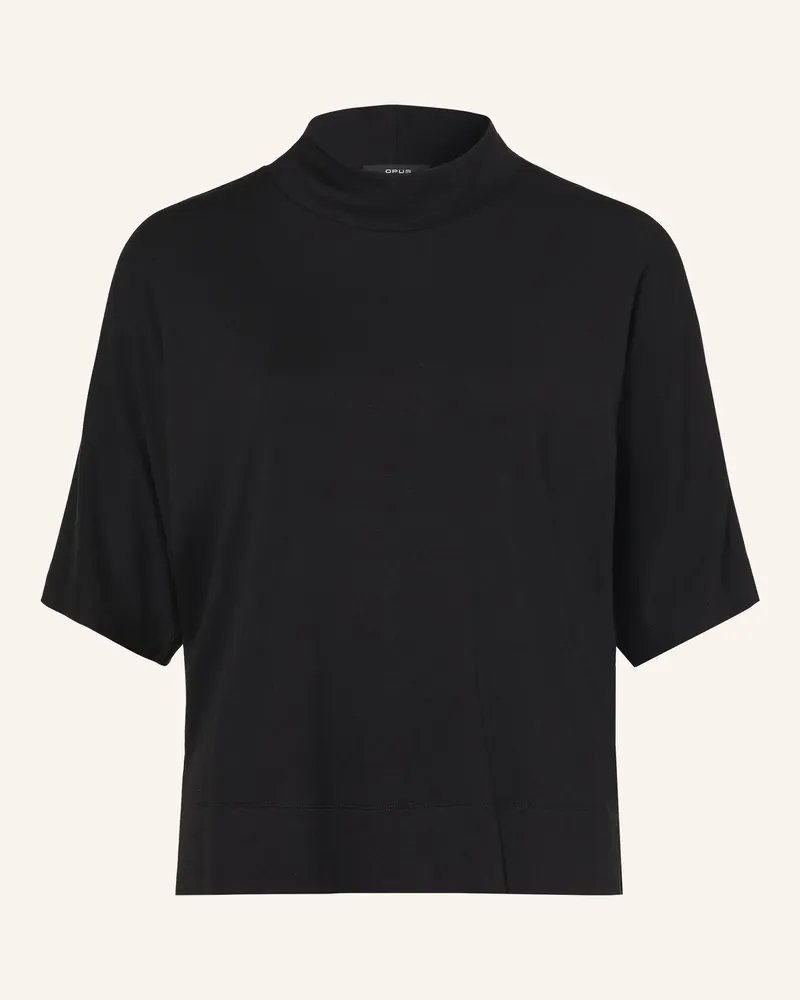 OPUS T-Shirt Sinse schwarz Schwarz