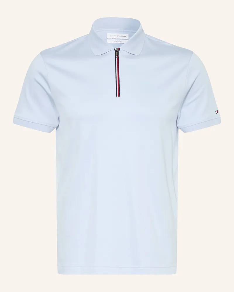 Tommy Hilfiger Jersey-Poloshirt blau Hellblau