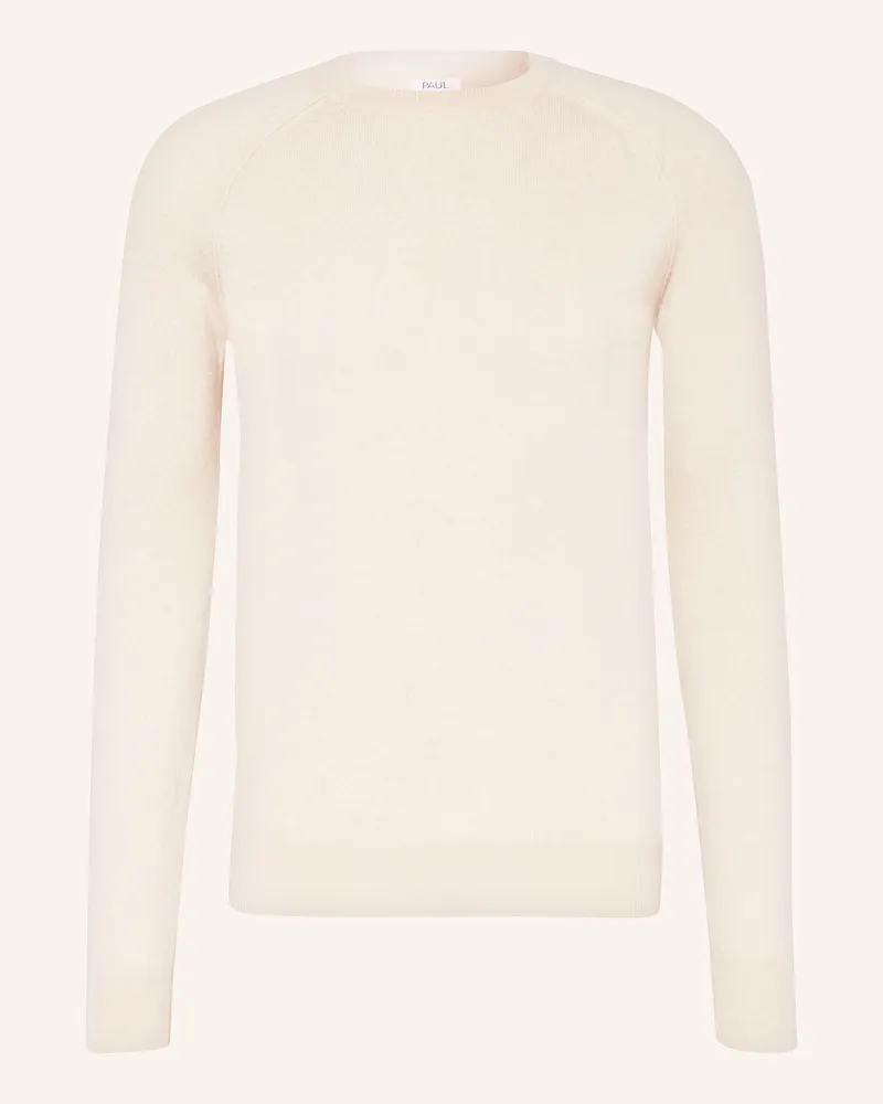 paul Cashmere-Pullover beige Creme