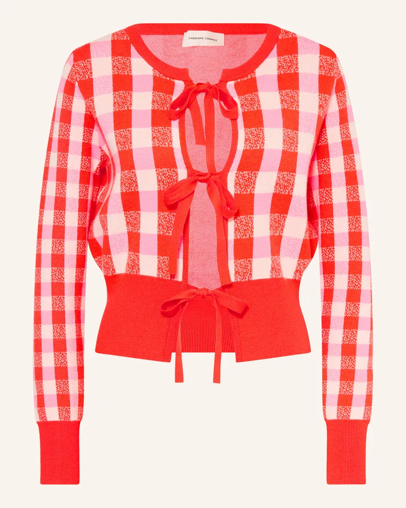 Fabienne Chapot Strickjacke CAMILLE Rot