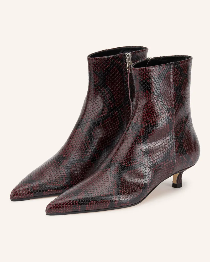 aeyde Stiefeletten Sofie braun Dunkelrot