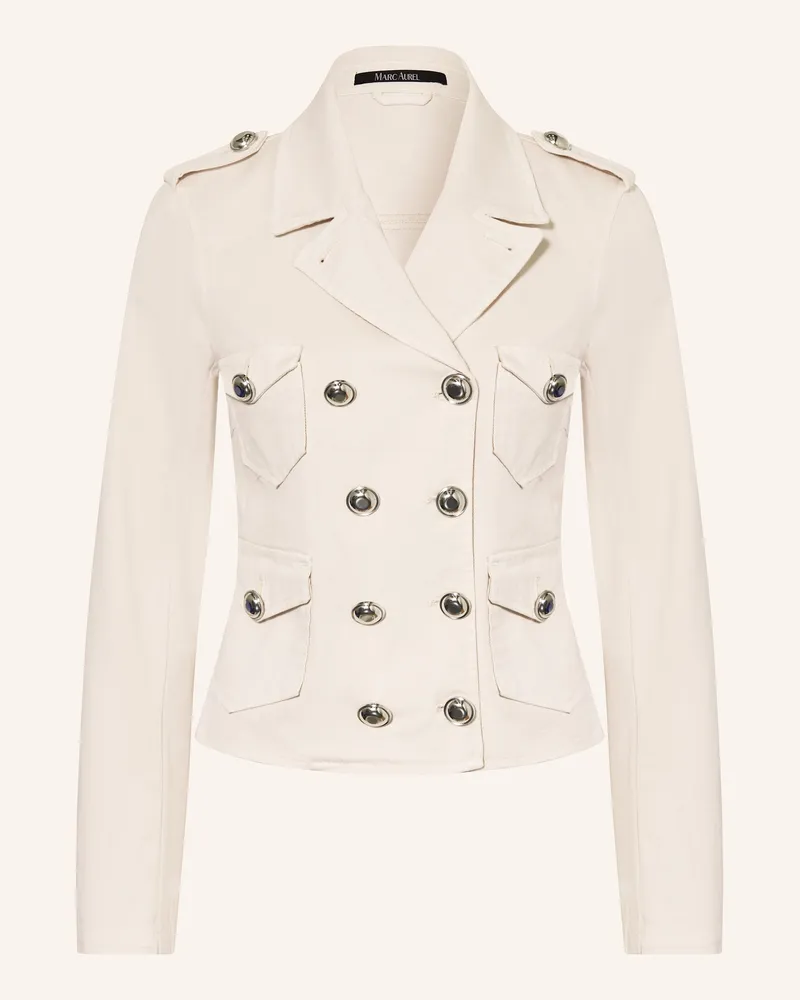 MARC AUREL Jeansjacke beige Creme