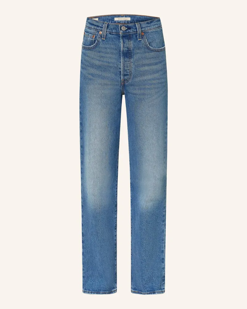 Levi's Straight Jeans RIBCAGE Blau