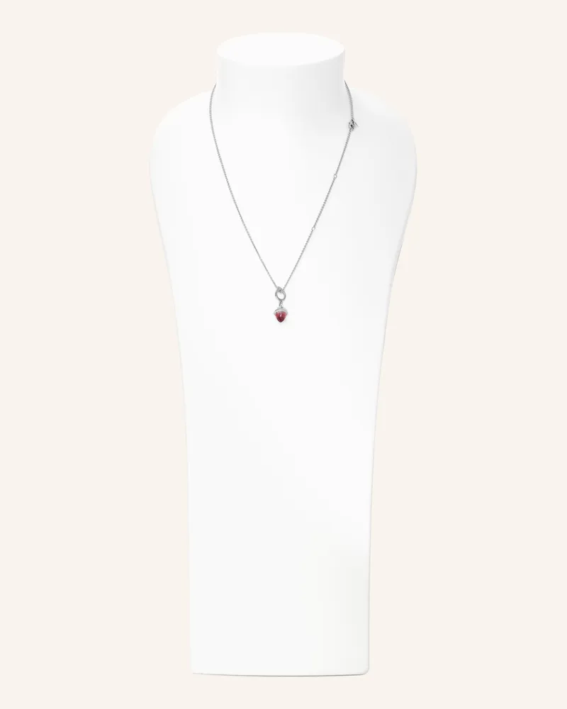 TAMARA COMOLLI Kette Chain Belcher, 1,5 Mm, 51 Cm 18k Weißgold 18k Weißgold silber Weissgold