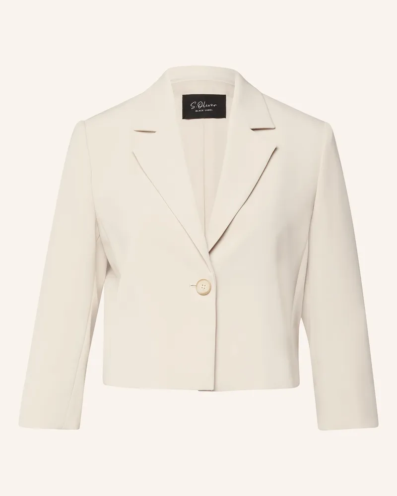 S.Oliver Blazer mit 3/4-Arm Hellbraun