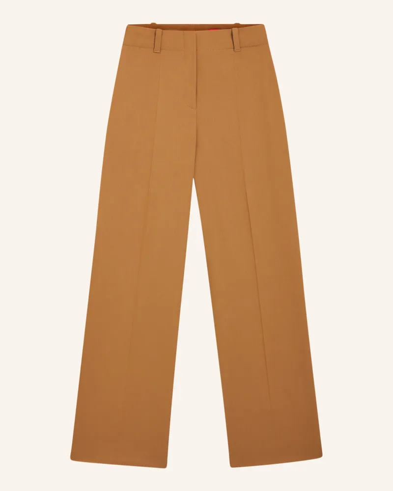 HUGO BOSS Business Hose HULANA-3 Regular Fit Hellbraun
