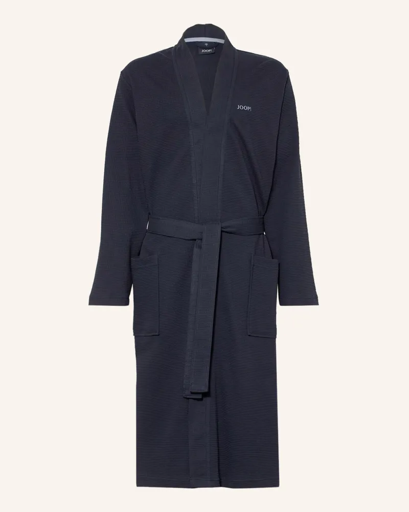 JOOP! Herren-Bademantel blau Blau