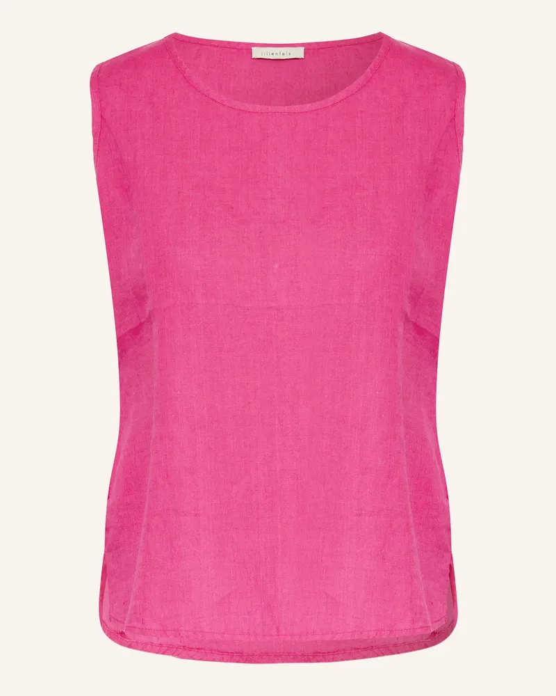 lilienfels Leinentop pink Pink