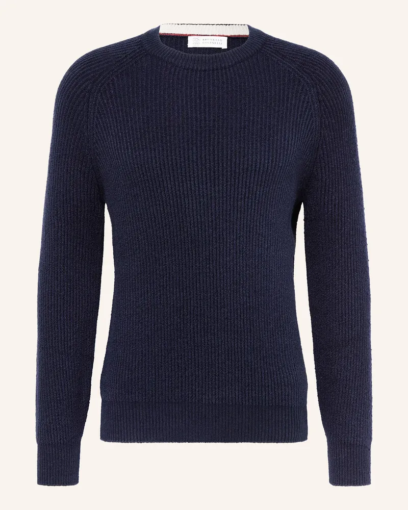 Brunello Cucinelli Pullover Dunkelblau