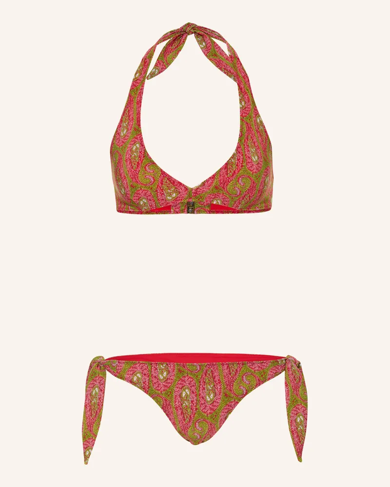 Etro Neckholder-Bikini Pink