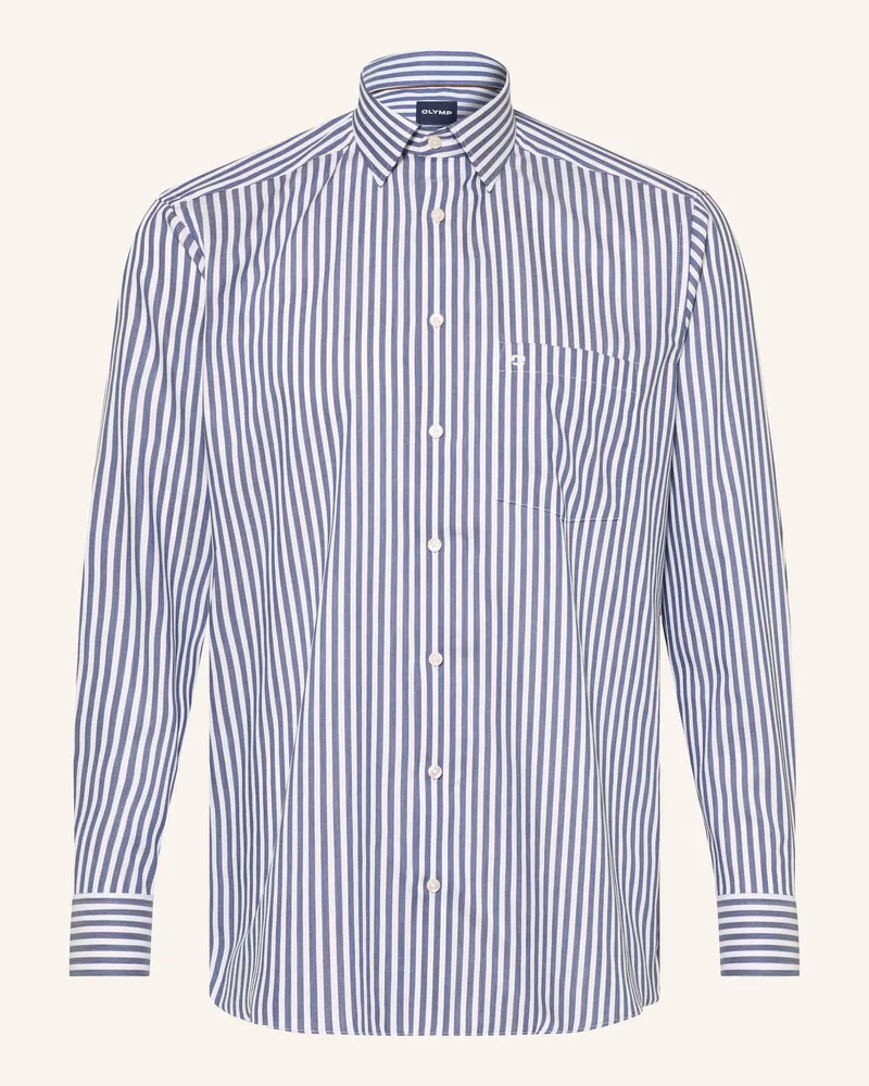 Olymp Hemd Luxor Comfort Fit blau Dunkelblau