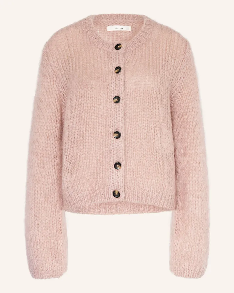 InWear Strickjacke JETRAIW aus Mohair Rosé