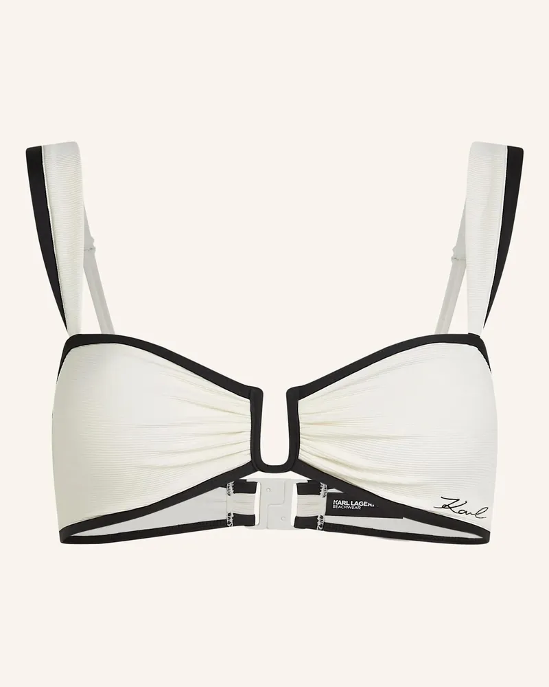 Karl Lagerfeld Bikini-Top beige Beige