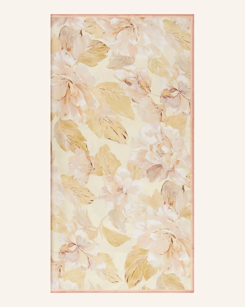 Mrs & HUGS Seidentuch Cognac