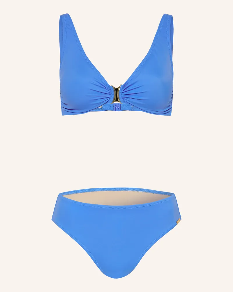 Charmline Bralette-Bikini Essential Classics blau Hellblau
