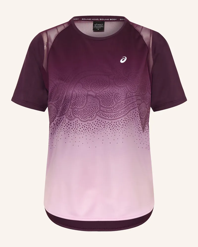 Asics Funktionsshirt Road Fade lila Dunkellila