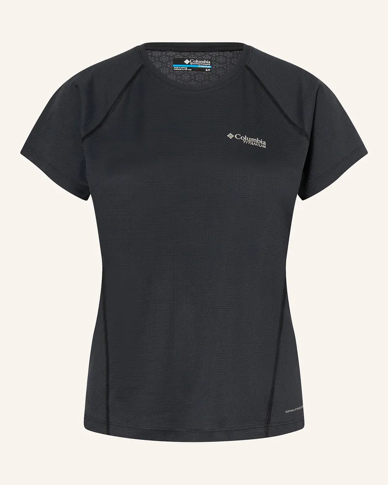Columbia Sportswear Company T-Shirt Cirque River™ Pro schwarz Schwarz