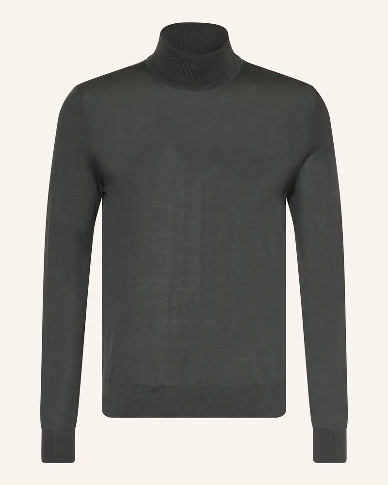 Tiger of Sweden Rollkragenpullover NEVILE Dunkelgrün