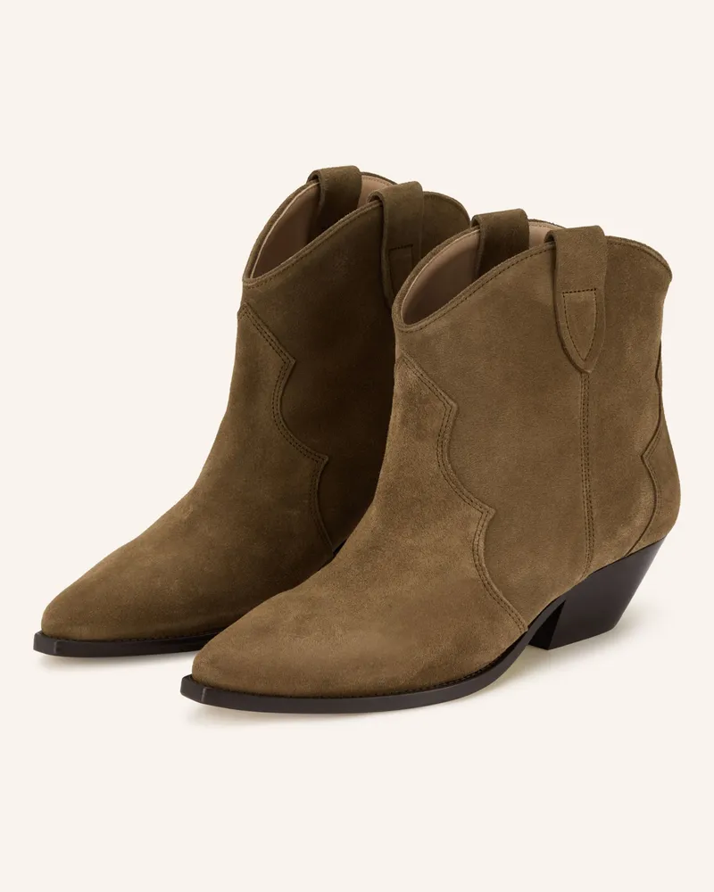 Isabel Marant Cowboy Boots DEWINA Braun