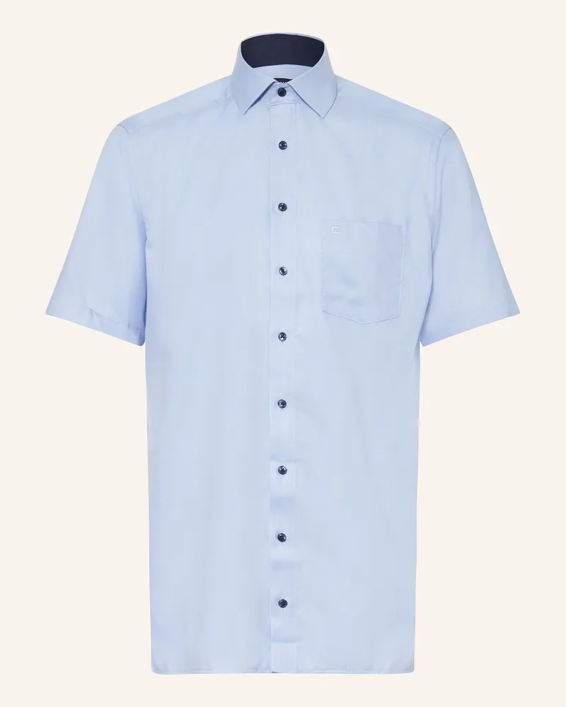 Olymp Kurzarm-Hemd Luxor modern fit Hellblau