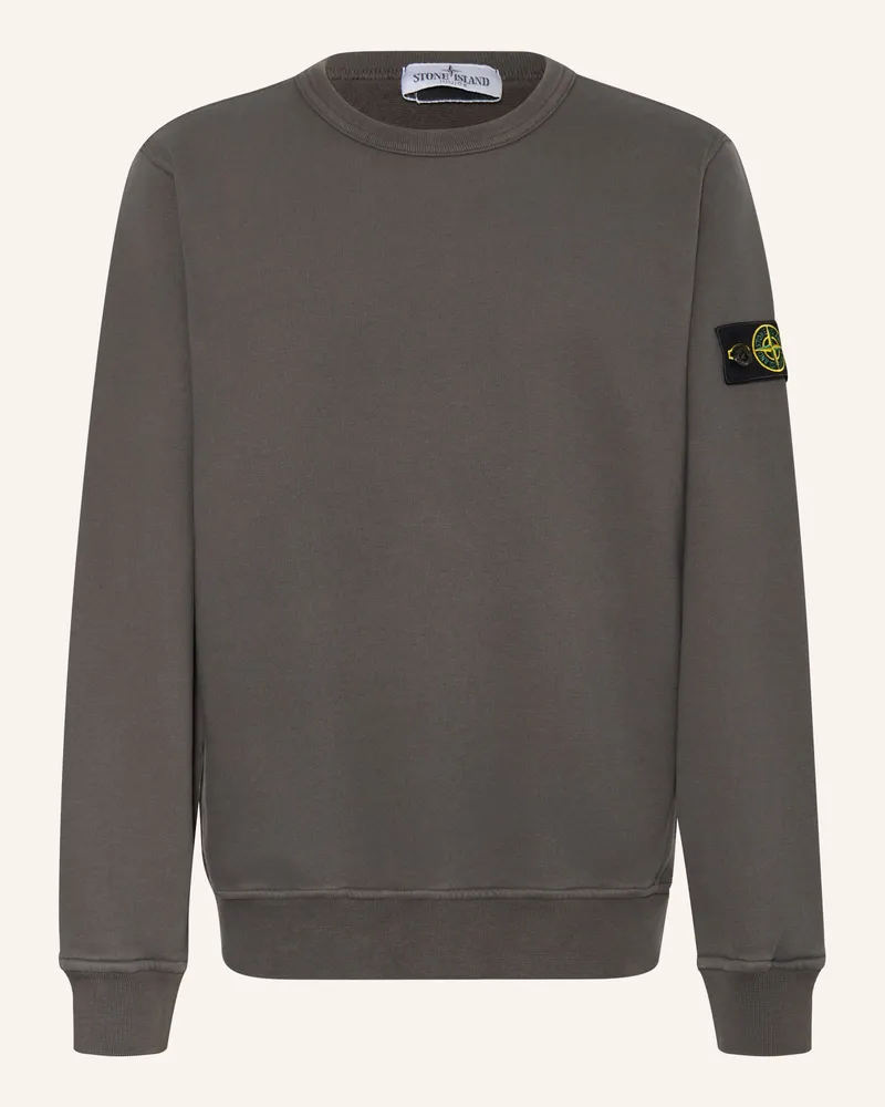 Stone Island Sweatshirt grau Dunkelgrau