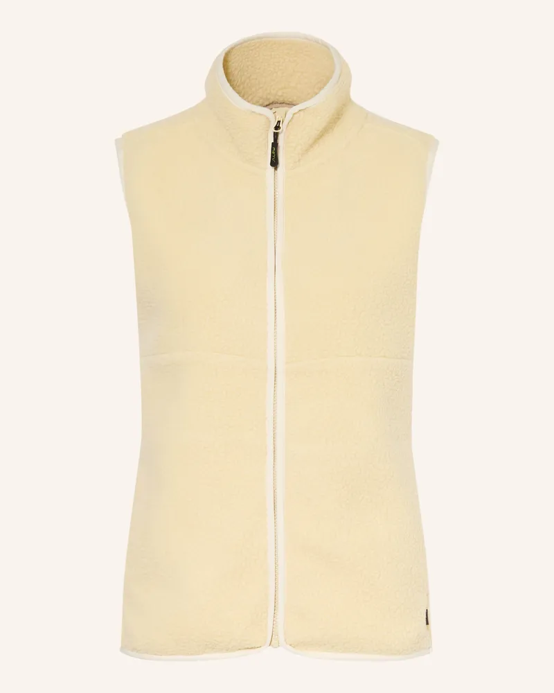 me°ru' Fleeceweste Bobigny beige Creme