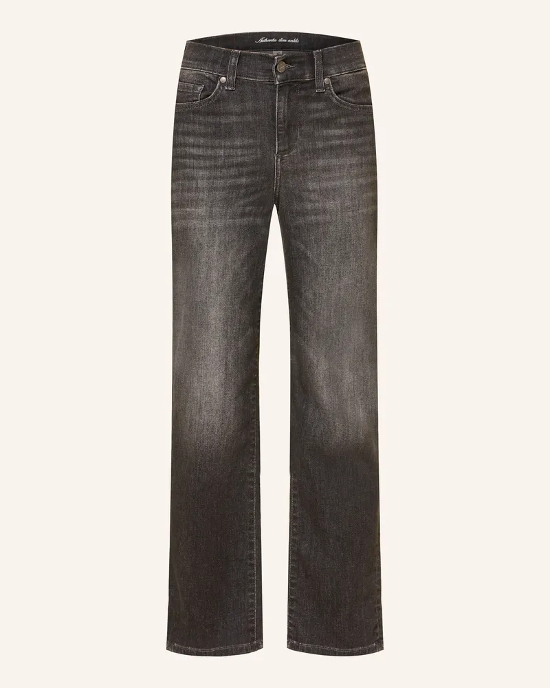 Liu Jo Straight Jeans Authentic Mit Schmucksteinen grau 87504
