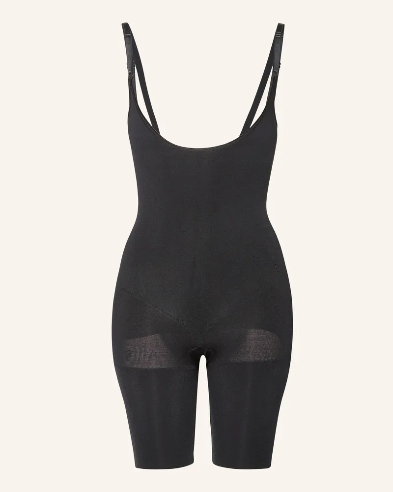 Spanx Shape-Body SEAMLESS POWER SCULPTING OPEN-BUST Schwarz