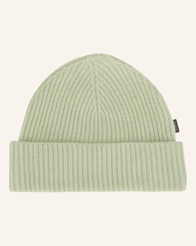 windsor. Cashmere-Mütze CAN Hellgrün